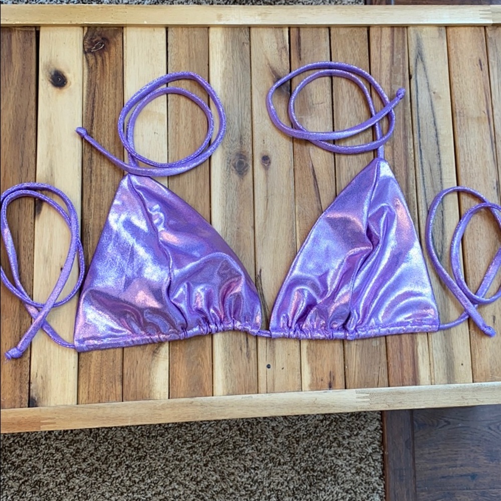 Purple Bikini top